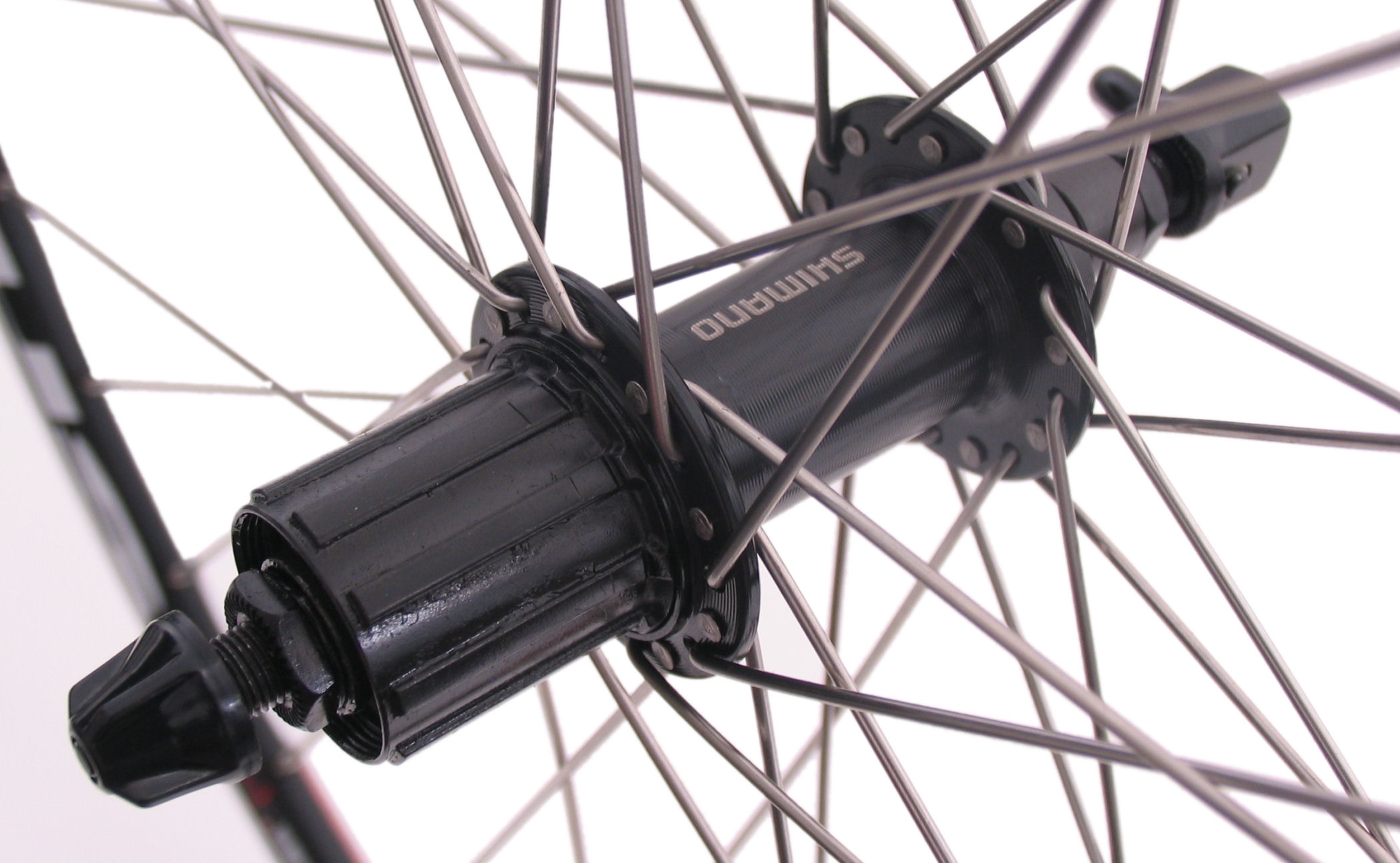 Achterwiel 28" / 622*13C Rodi Stylus - 8/9/10v Shimano TX500 QR naaf - zwart - Afbeelding 2