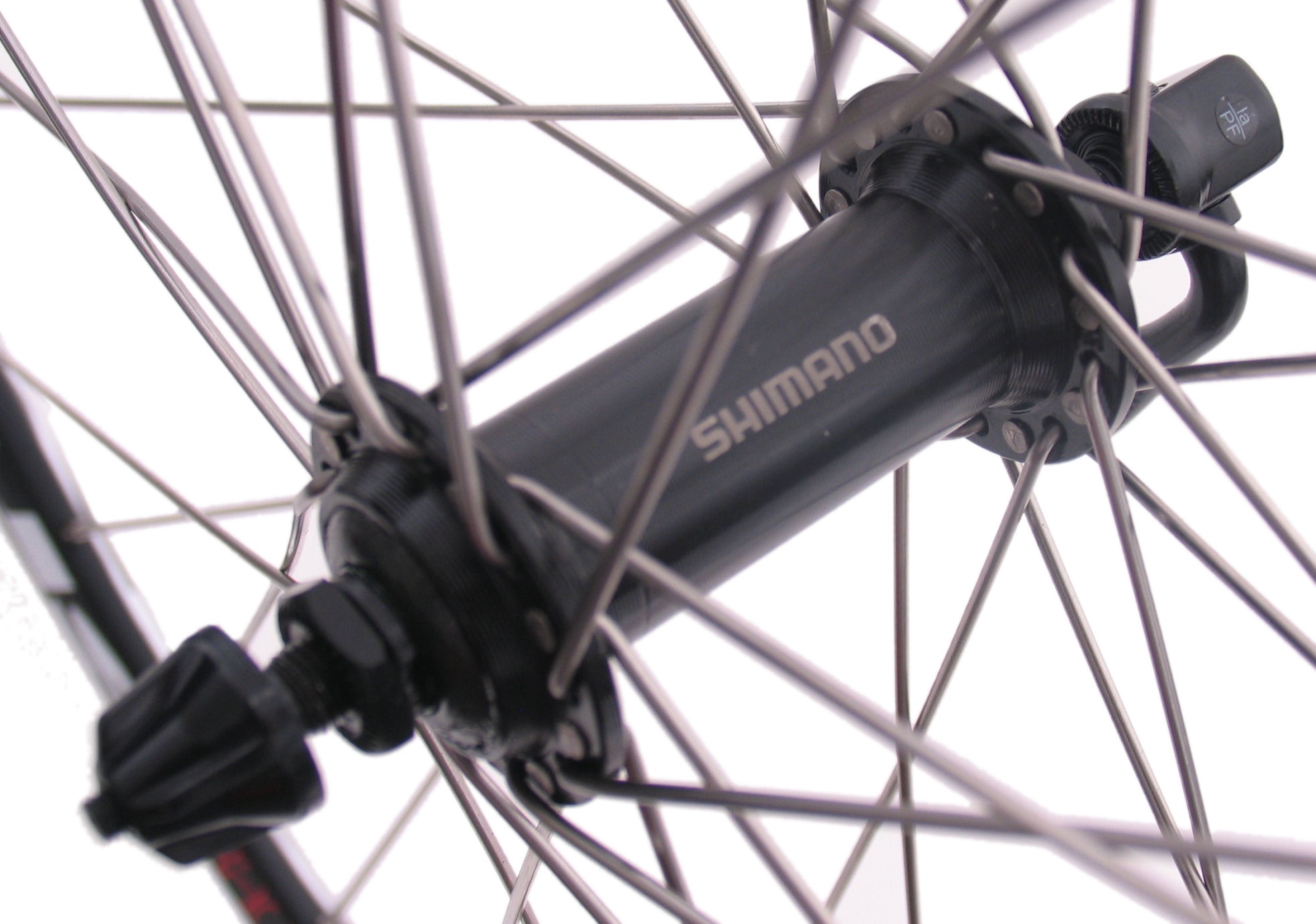 Voorwiel 28" / 622*13C Rodi Stylus - Shimano TX500 QR naaf - zwart - Afbeelding 2