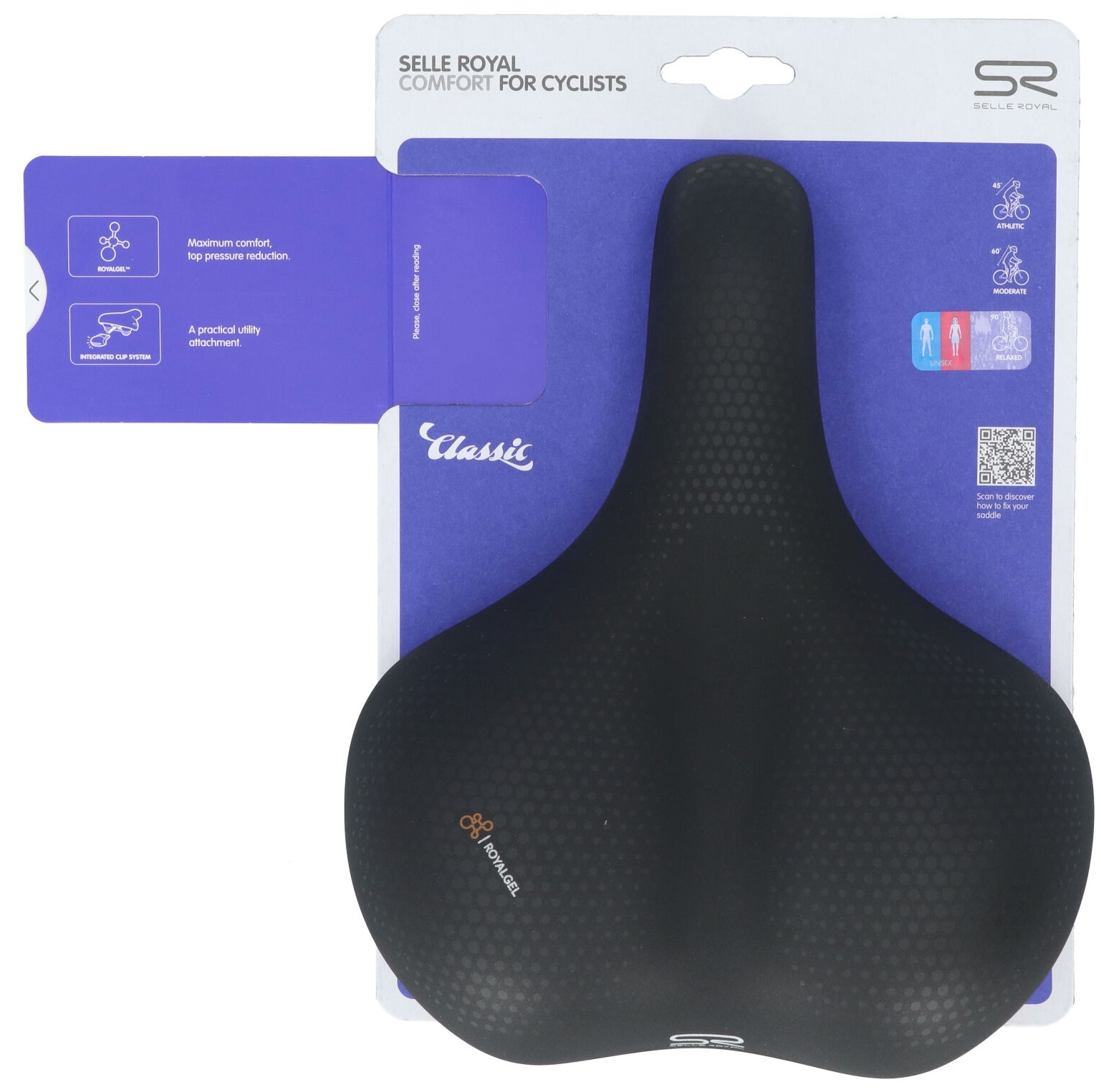 Fietszadel Selle Royal Avenue Relaxed Unisex - Afbeelding 4