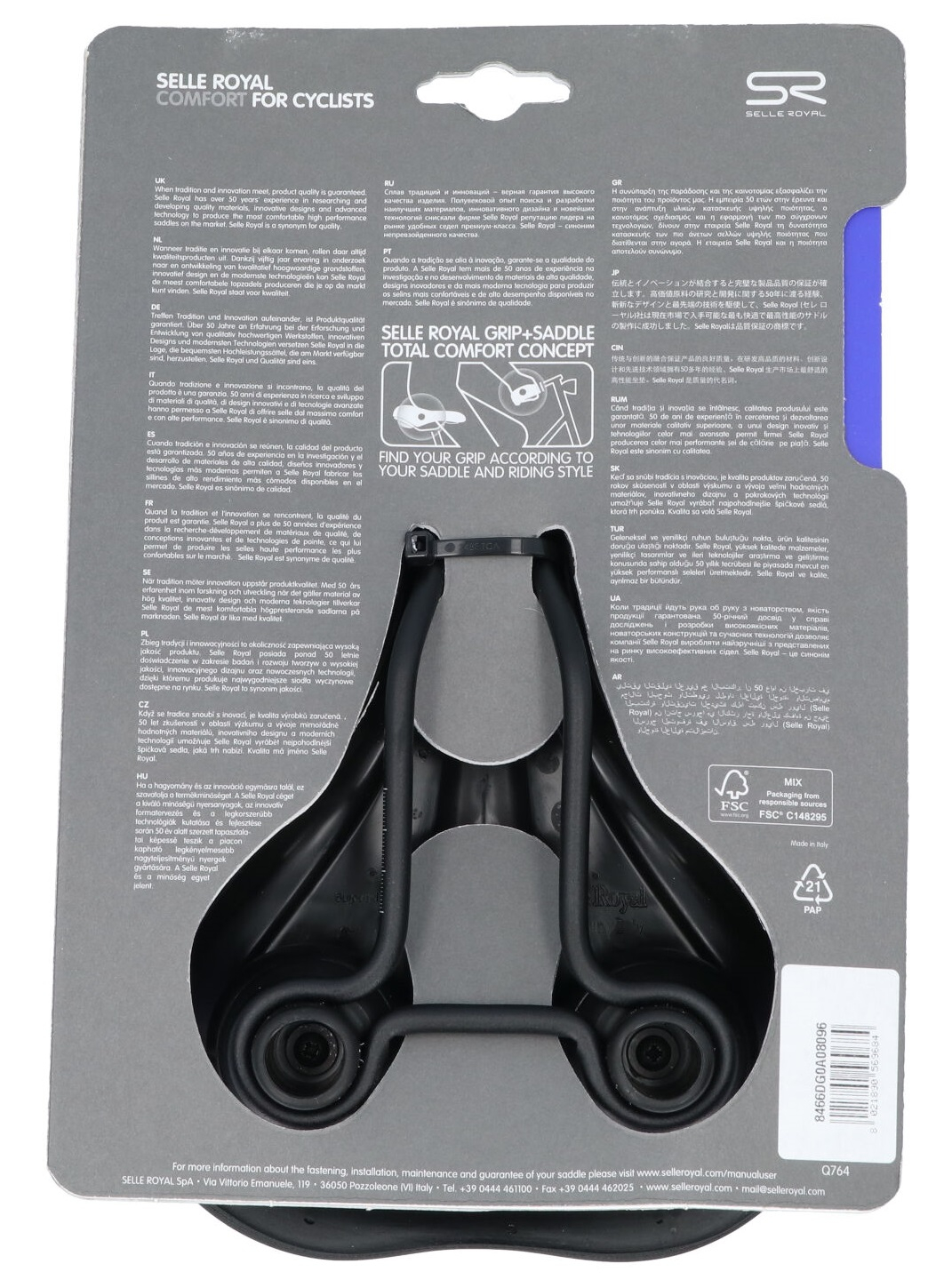 Fietszadel Selle Royal Avenue Moderate Woman - Afbeelding 3