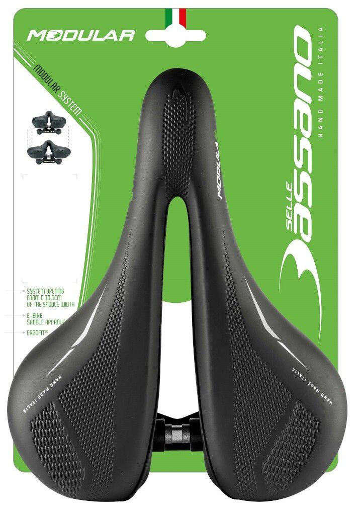 Fietszadel Selle Bassano Modular CT - zwart - Afbeelding 3