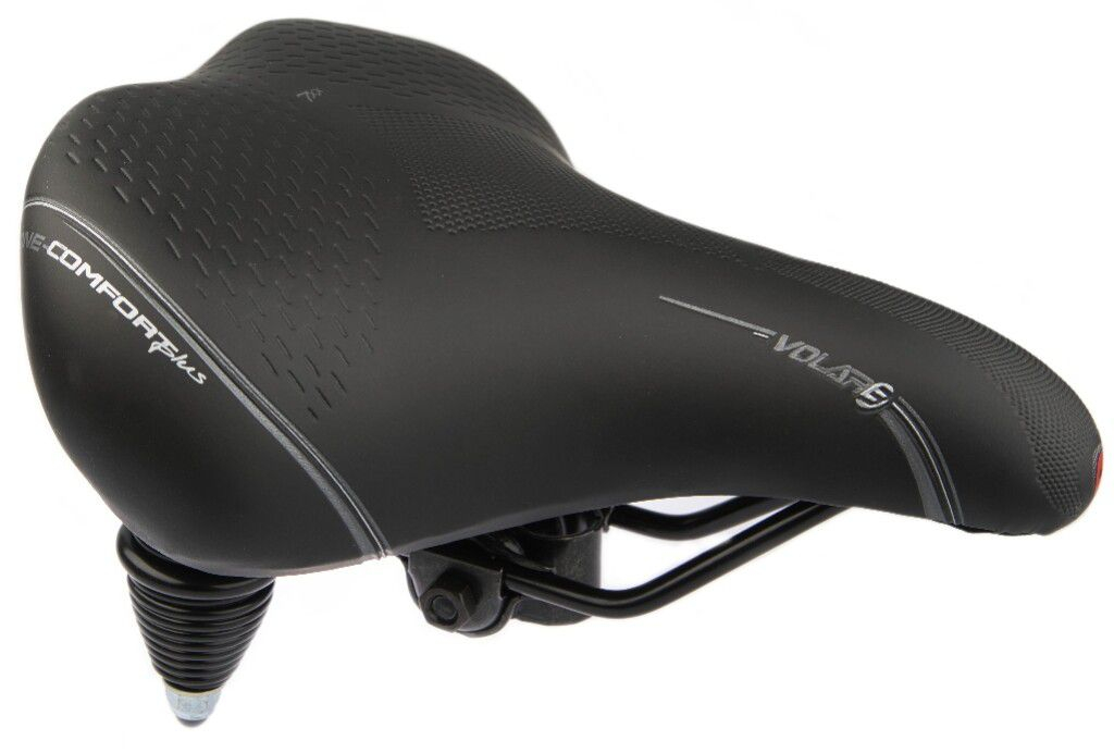 Fietszadel Selle Bassano Volare XXL Cruiser - zwart