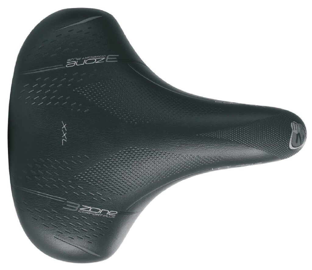 Fietszadel Selle Bassano Volare XXL Cruiser - zwart - Afbeelding 4