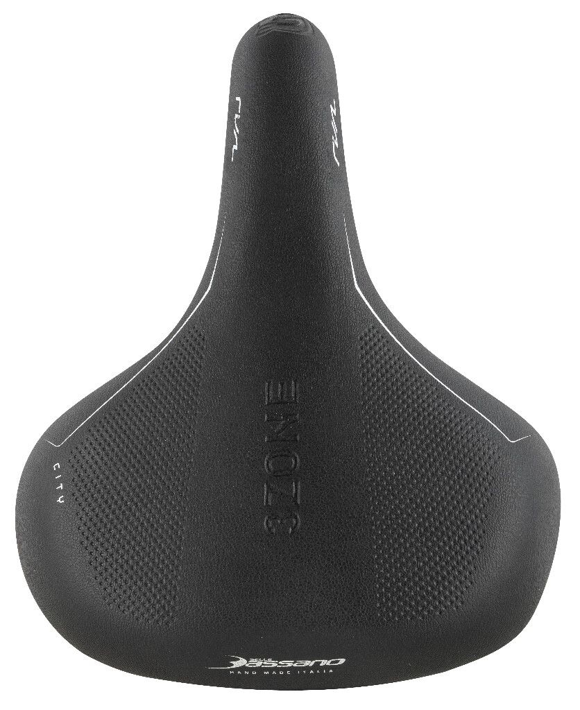 Fietszadel Selle Bassano Rivale 3zone City - zwart - Afbeelding 2