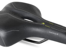 Fietszadel Selle Bassano Suprema 5zone EL Heren met elastomere demping - zwart