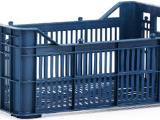 Gerecyclede fietskrat Urban Proof Helsinki 7 liter - donkerblauw