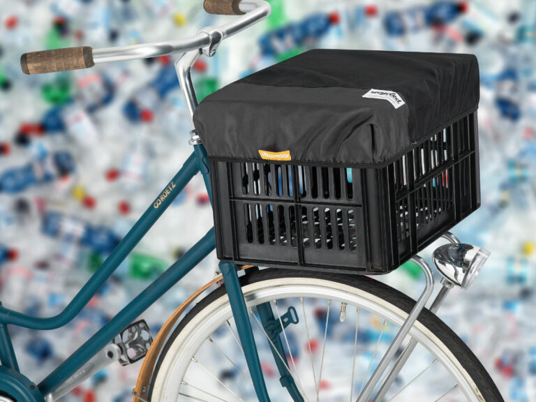 Gerecyclede fietskrathoes Urban Proof - zwart/grijs