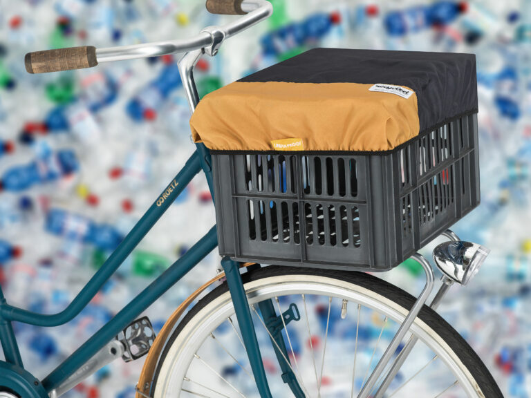 Gerecyclede fietskrashoes Urban Proof -  geel/grijs