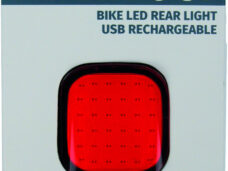 Achterlicht LED Urban Proof High Power vierkant - USB oplaadbaar