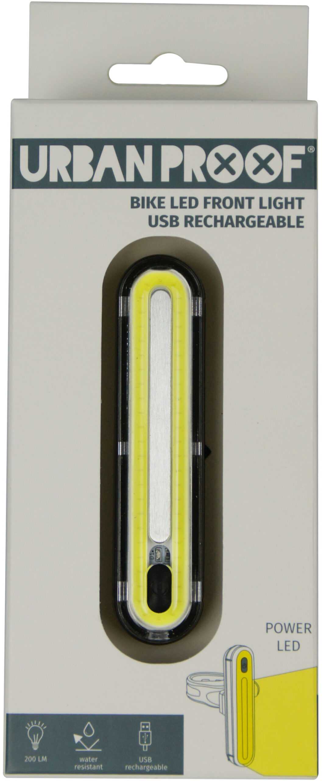 Koplamp Urban Proof Ultra Bright - USB oplaadbaar - Afbeelding 2
