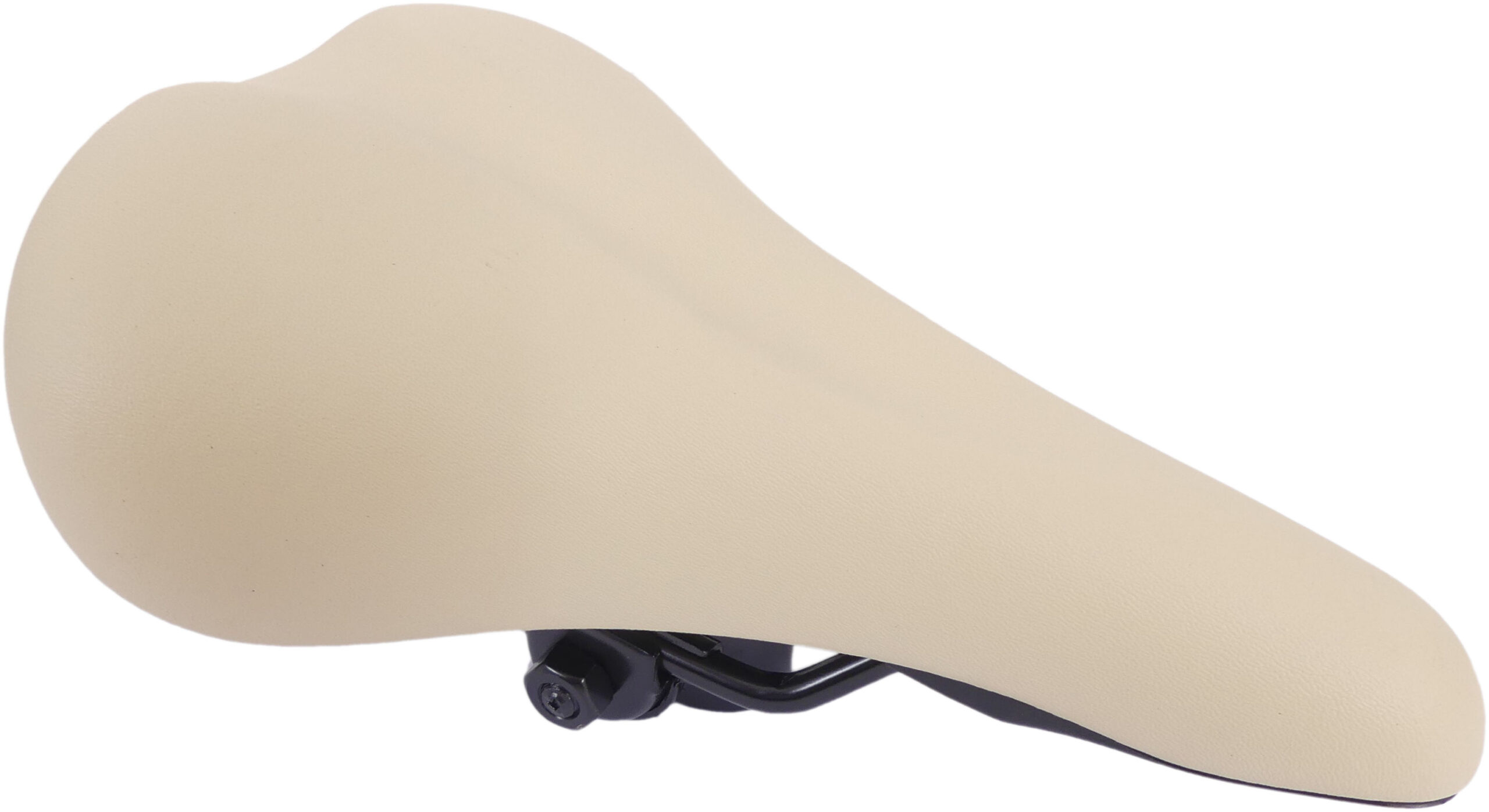 Fietszadel voor 20-26" kinderfiets - creme - Afbeelding 2