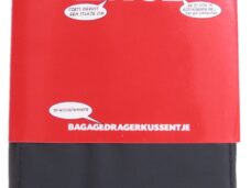 Bagagedragerkussen NietVerkeerd 32 x 15 x 5cm - zwart