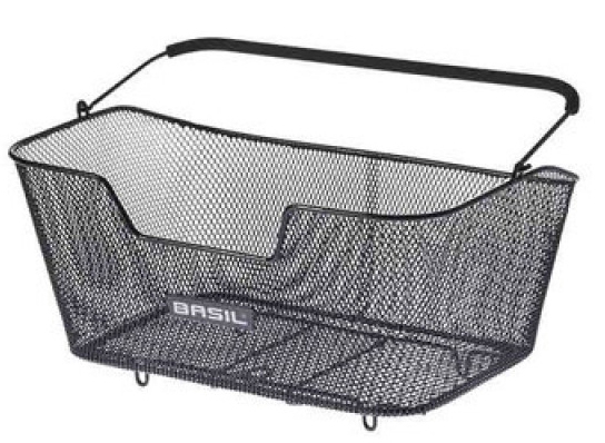 Fietsmand Basil Base XL 52 x 30 x 23 cm - zwart