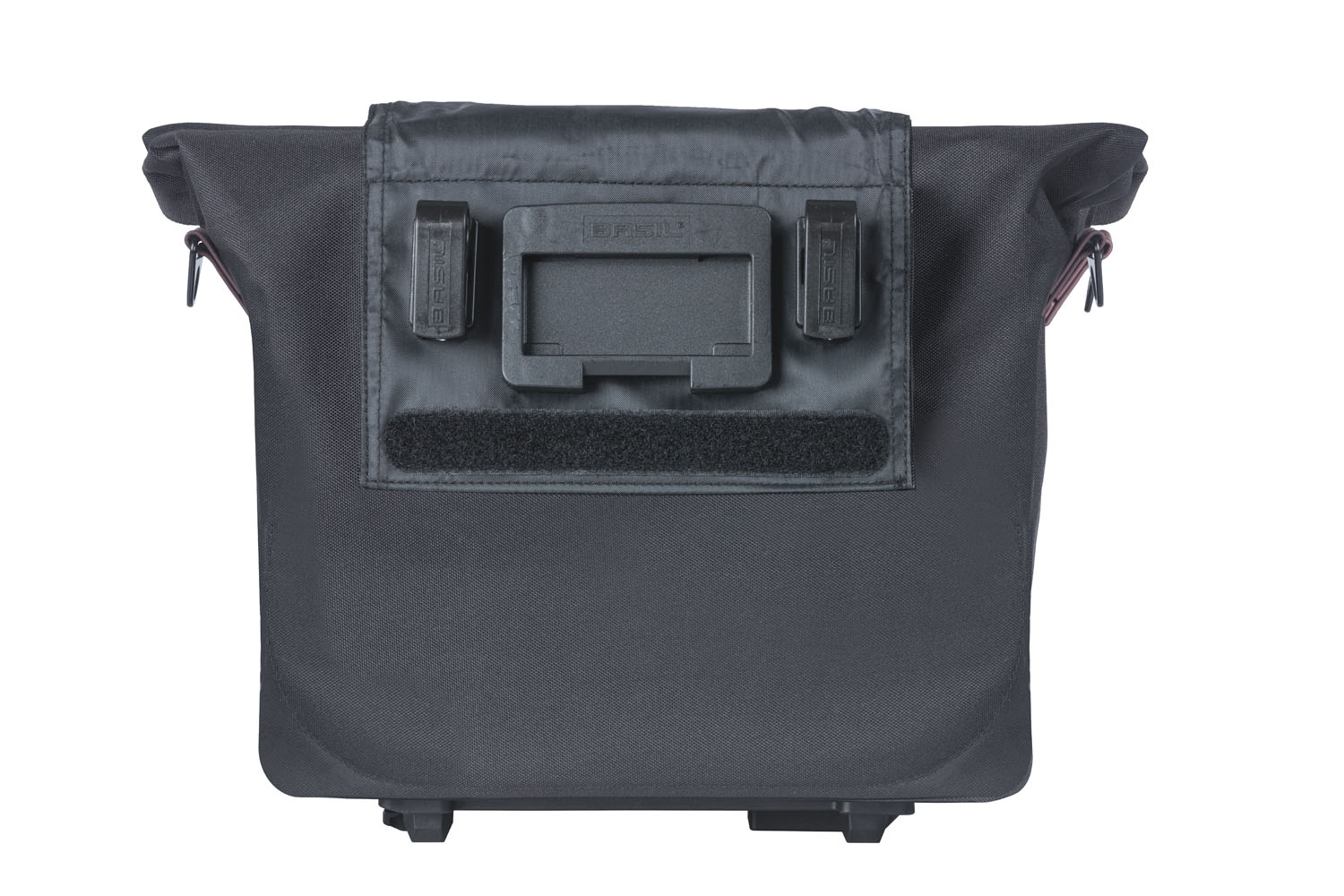 Fietstas Basil City MIK met KF-haak 8-11 liter 39,5 x 39 x 15 cm - zwart - Afbeelding 7