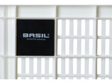 Gerecyclede fietskrat Basil Crate L 40.0 liter 39 x 49 x 26 cm - bright white