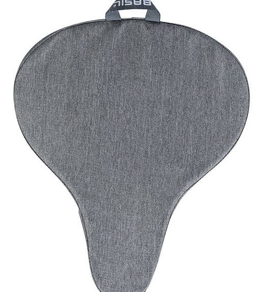 Zadeldek Basil GO 28 x 23 x 1 cm - grey melee