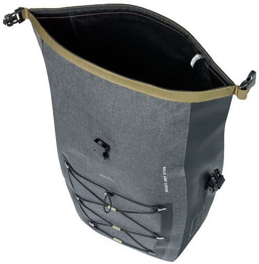 Enkele fietstas Basil Navigator Storm L 25-31 liter 46 x 36 x 18 cm - zwart - Afbeelding 7