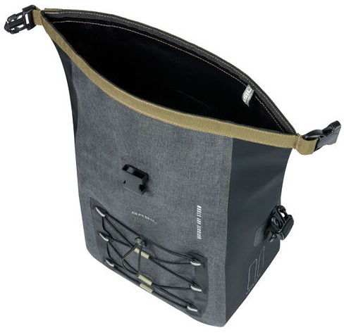 Enkele fietstas Basil Navigator Storm M 12-15 liter 34 x 28 x 17 cm - zwart - Afbeelding 6