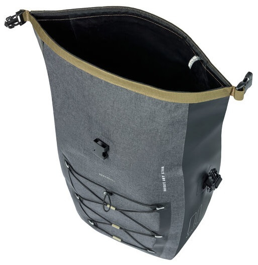 Enkele fietstas Basil Navigator Storm MIK SIDE L 25-31 liter 46 x 36 x 21 cm - zwart - Afbeelding 7