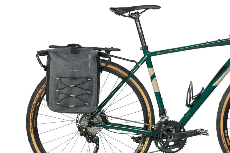 Enkele fietstas Basil Navigator Storm MIK SIDE M 12-15 liter 34 x 28 x 19 cm - zwart - Afbeelding 6