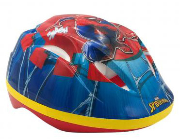 Fietshelm Marvel Spider-Man 51-55cm - blauw/rood