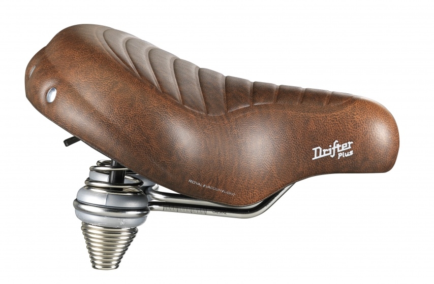 Fietszadel Selle Royal Drifter Plus - bruin - Afbeelding 2