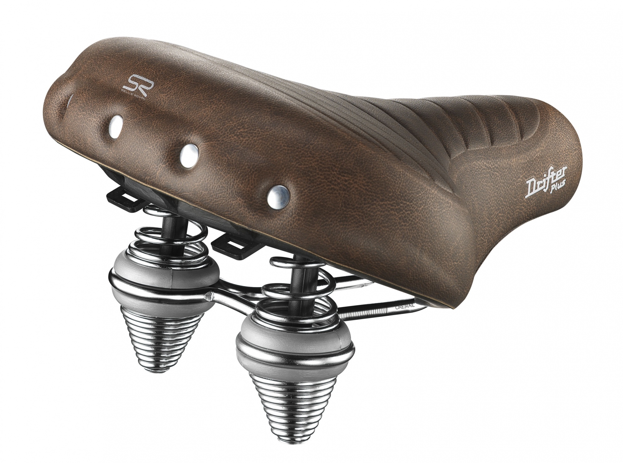 Fietszadel Selle Royal Drifter Plus - bruin - Afbeelding 3