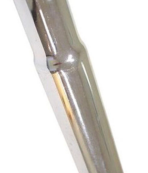 Zadelpen kaars S ø25,4mm / 330mm - chroom