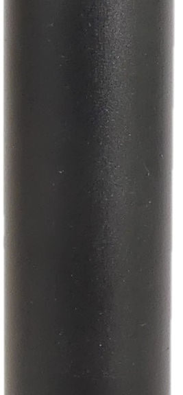 Zadelpen kaars Edge ø25,4 mm / 300 mm aluminium - mat zwart