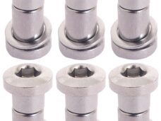 Zadelpenbout Bofix inbus 16 mm - chroom (6 stuks)