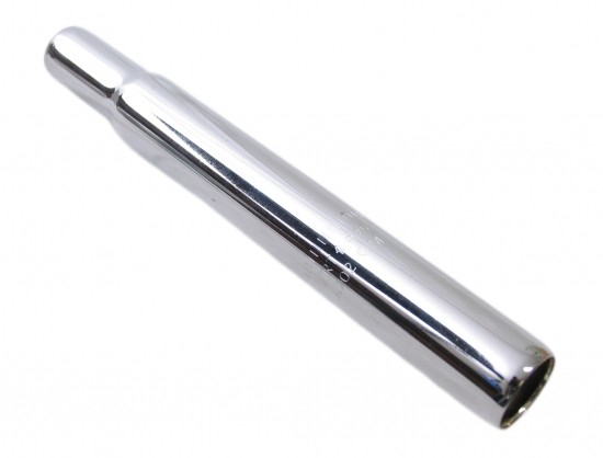 Zadelpen kaars Vinty ø25.4 mm / 350 mm - zwart verchroomd