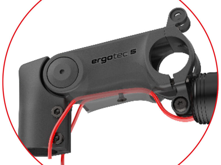 Stuurpen ahead Ergotec 50 XL SI ø28.6mm vork / 110mm / ø31.8mm - zwart