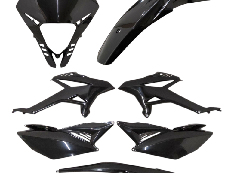 Plaatwerkset 2011-2020 Zwart Glans 7-delig Beta Rr50 F3525017