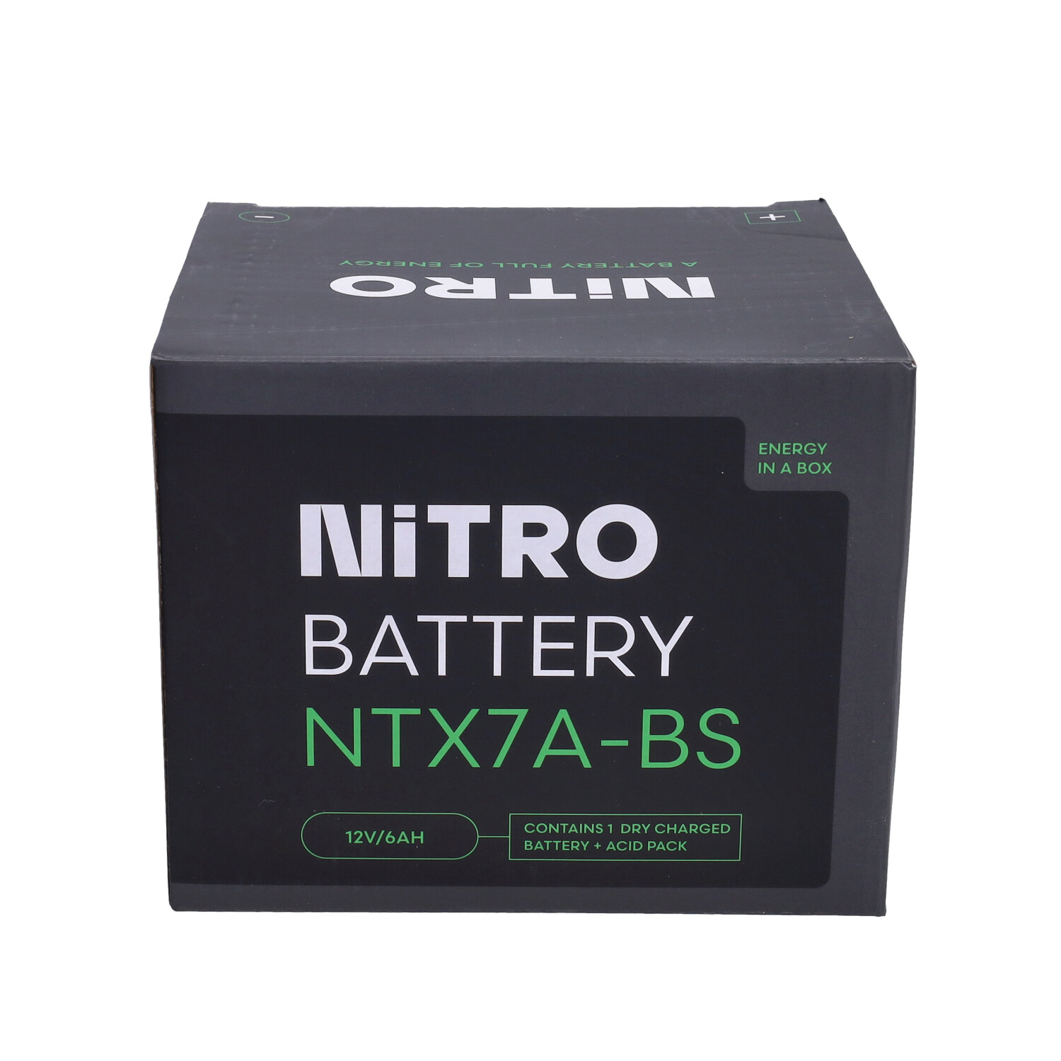 Accu Nitro Ntx7a-bs/ytx7a-bs Peugeot-4t, Sco Kymco 4t, Sco China 4t, Sco Sym 4t - Afbeelding 3