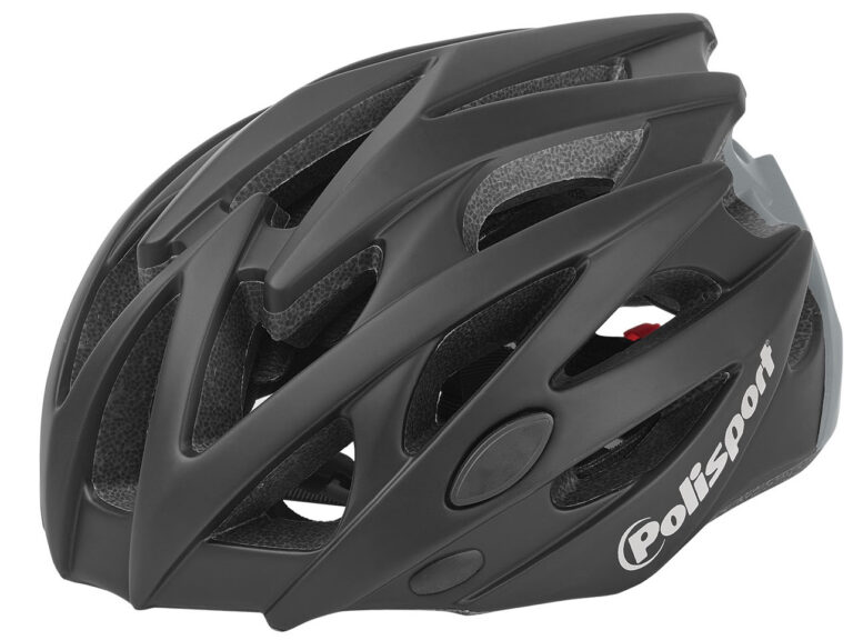 Fietshelm Polisport Twig L 58-61 cm - zwart / grijs