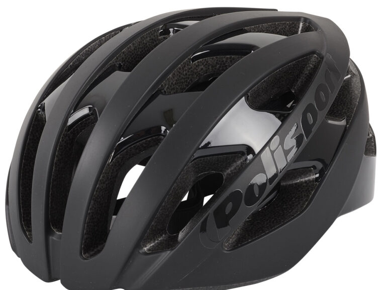 Fietshelm Polisport Light Pro M 54-58 cm - mat zwart / zwart