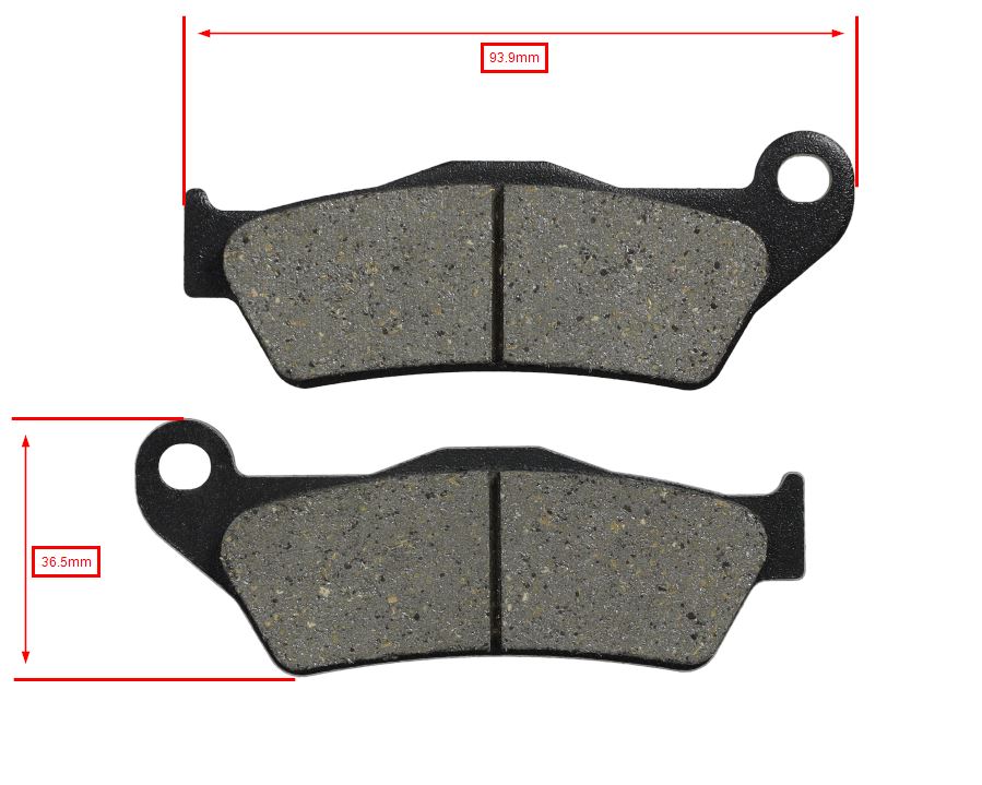 Remblokset Malossi Sport Voor Beverly 400cc 6215020bb - Afbeelding 2