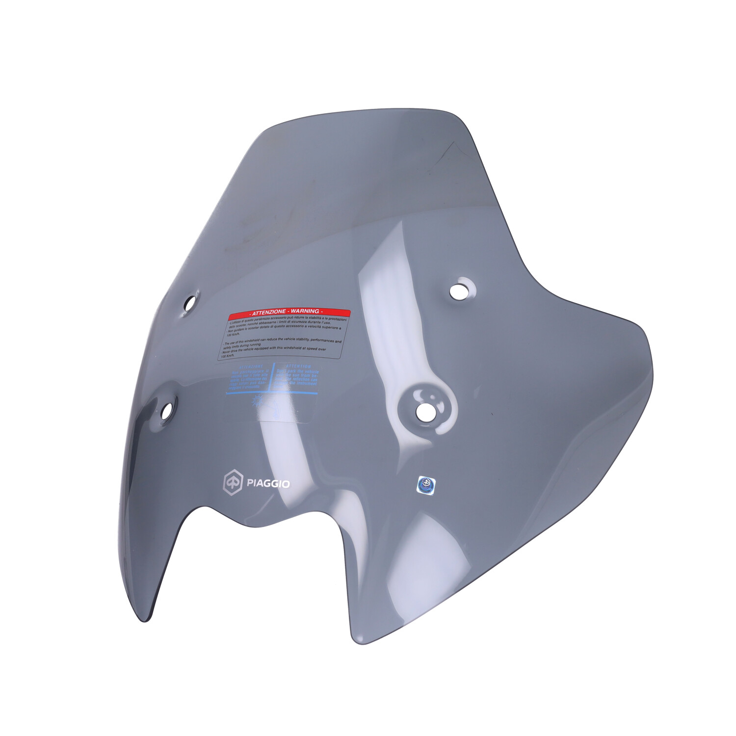Windscherm Piaggio Origineel Laag Euro-5 Smoke Mp3 530 Hpe, Mp3-400cc 1b010233 - Afbeelding 2