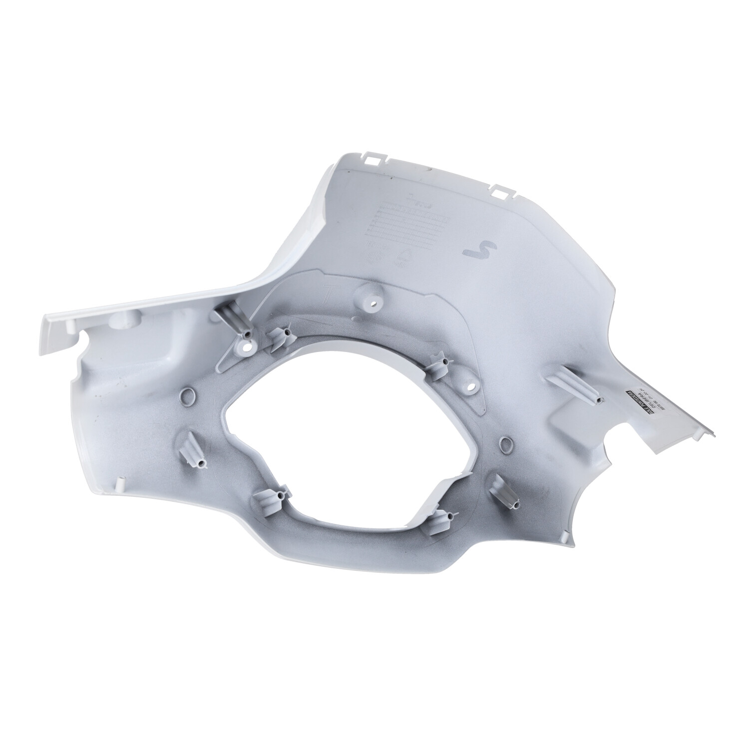 Stuurkap Piaggio Origineel Euro-5+ Boven Wit S-sprint, Sprint 1b010366000b04 - Afbeelding 3