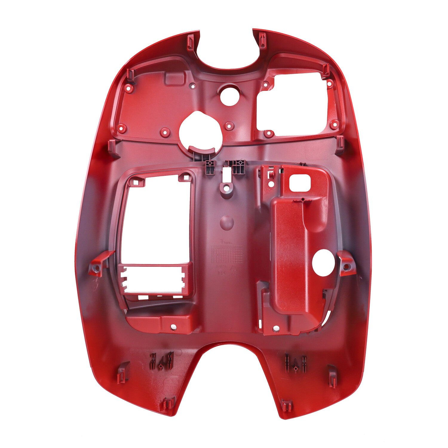 Beenschild Piaggio Origineel Euro-5+ Rood Primavera, Sprint, S-sprint 1b010296000r7 - Afbeelding 3