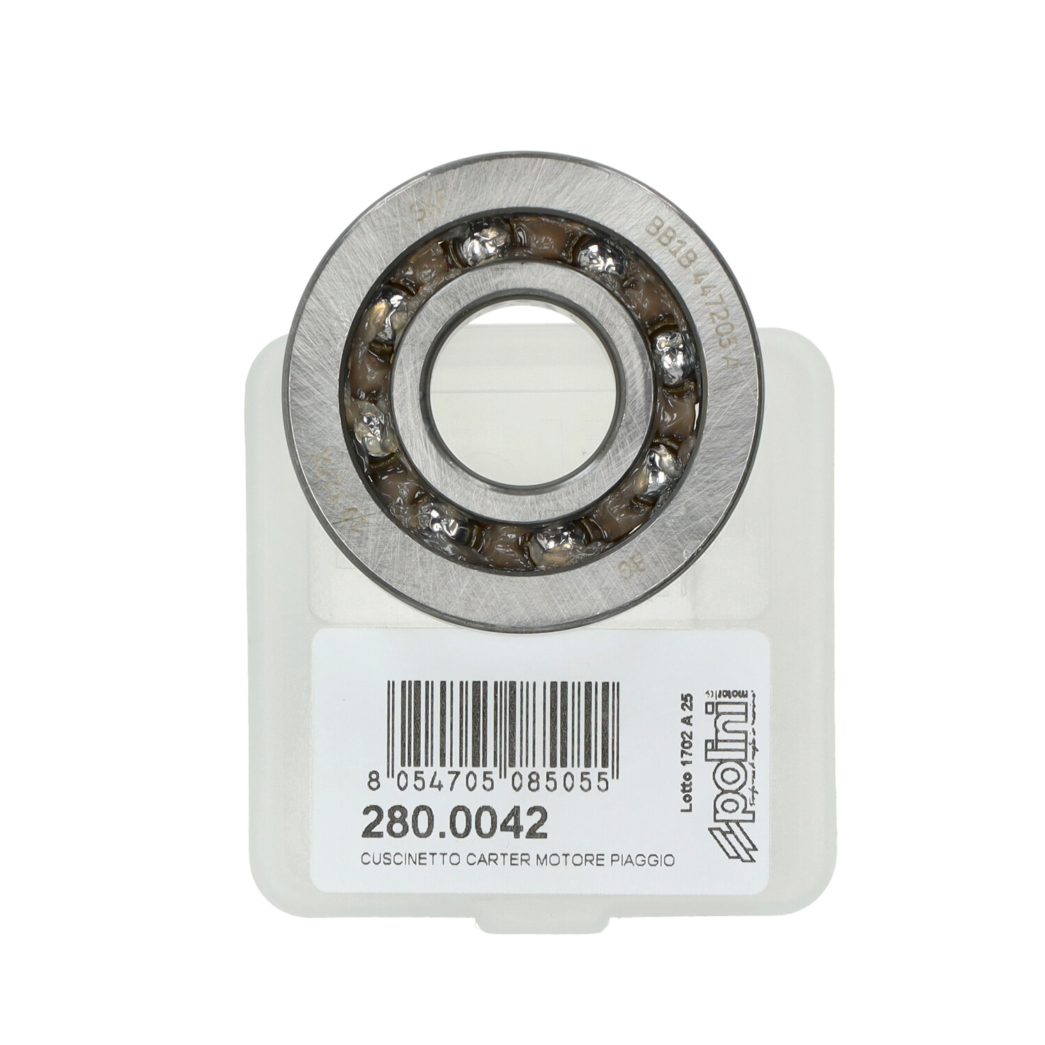 Lager Polini Krukas Sco Piaggio 2t 280.0042 - Afbeelding 3