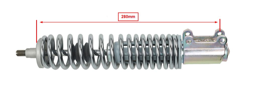 Schokbreker Piaggio Origineel Euro-5/5+ Voor Chroom Gts 125cc, Gts 300, Gts 310 1c006271 - Afbeelding 4