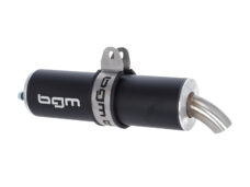 Nademper Bgm 3-bouts 60x200x18mm / Midrace Alu/zwart