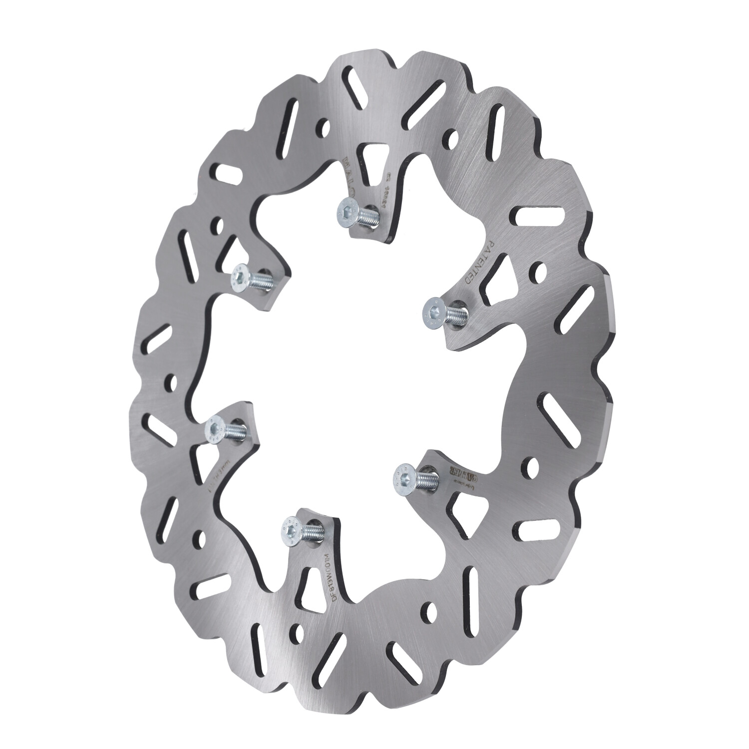 Remschijf Malossi Wave 6-gaats Vanaf 2006 Voor 250mm Runner 6217150 - Afbeelding 3
