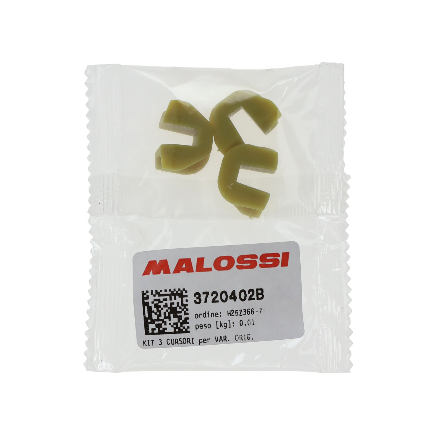 Geleiderubberset Malossi 125cc Beverly, Gts, Liberty, Mp3, Primavera, Runner, Skipper, Sprint, Typhoon 3720402b - Afbeelding 3