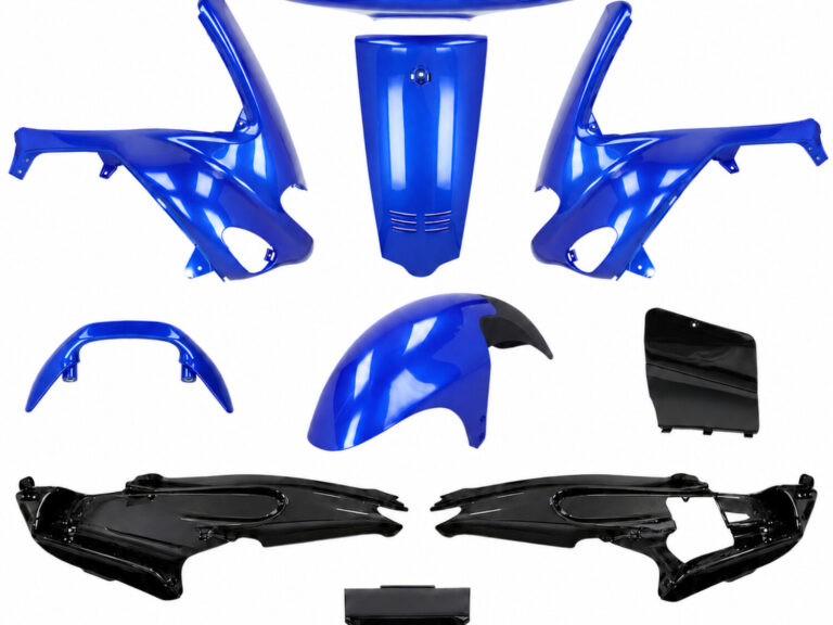 Plaatwerkset Origineel Model Blauw/zwart 10-delig Gilera Runner 50/125/180