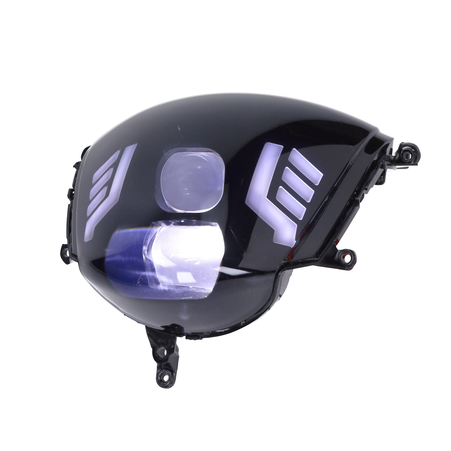 Koplamp Fast Arrow Pro Led Rs-1 Double Eye Smoke Zip2000, Piaggio - Afbeelding 4