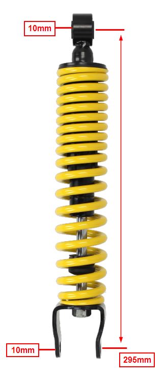 Schokbreker Aprilia Origineel Geel Sr50r 1c003299 - Afbeelding 4