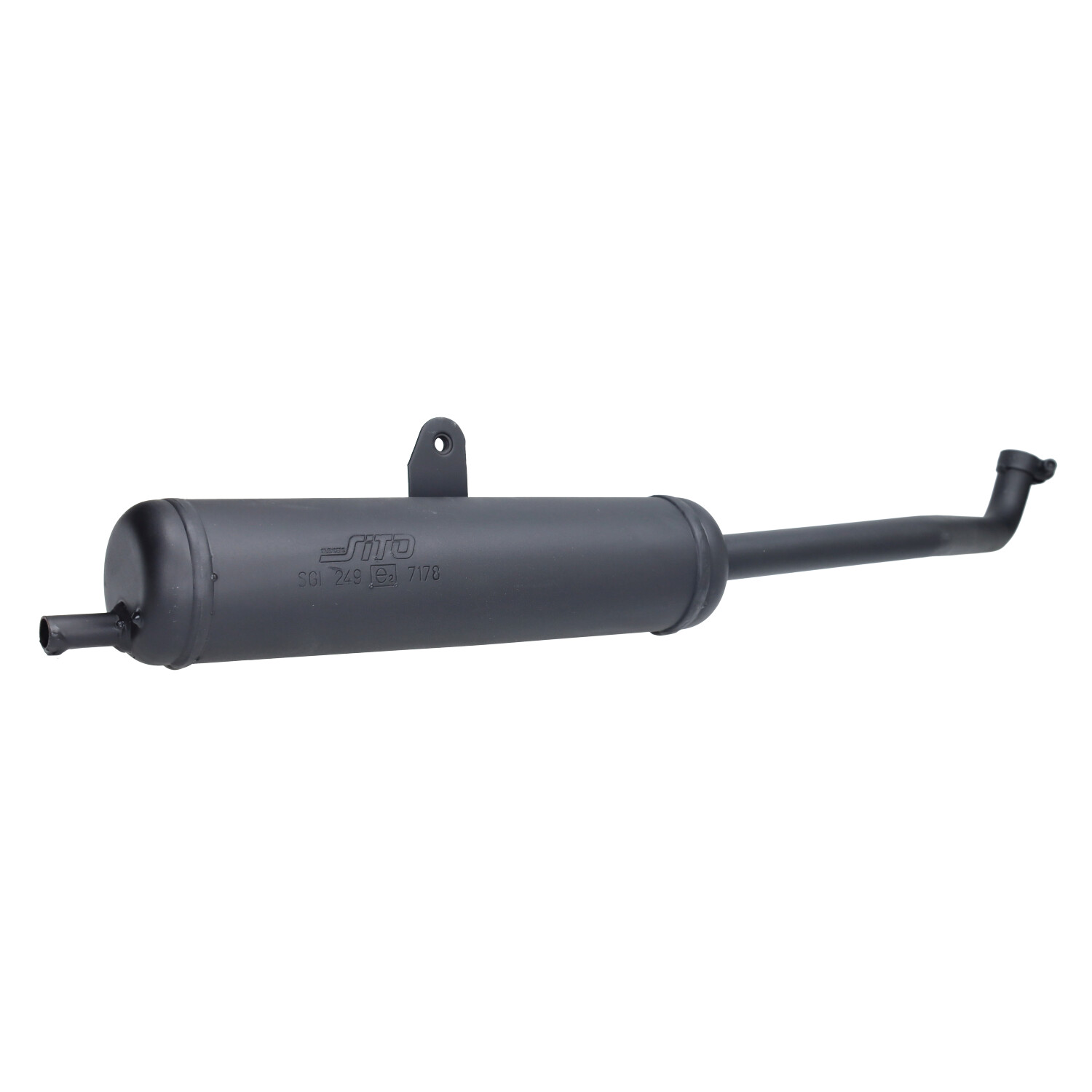 Uitlaat Sitoplus Vespa 22mm Zwart Si 0249 - Afbeelding 3