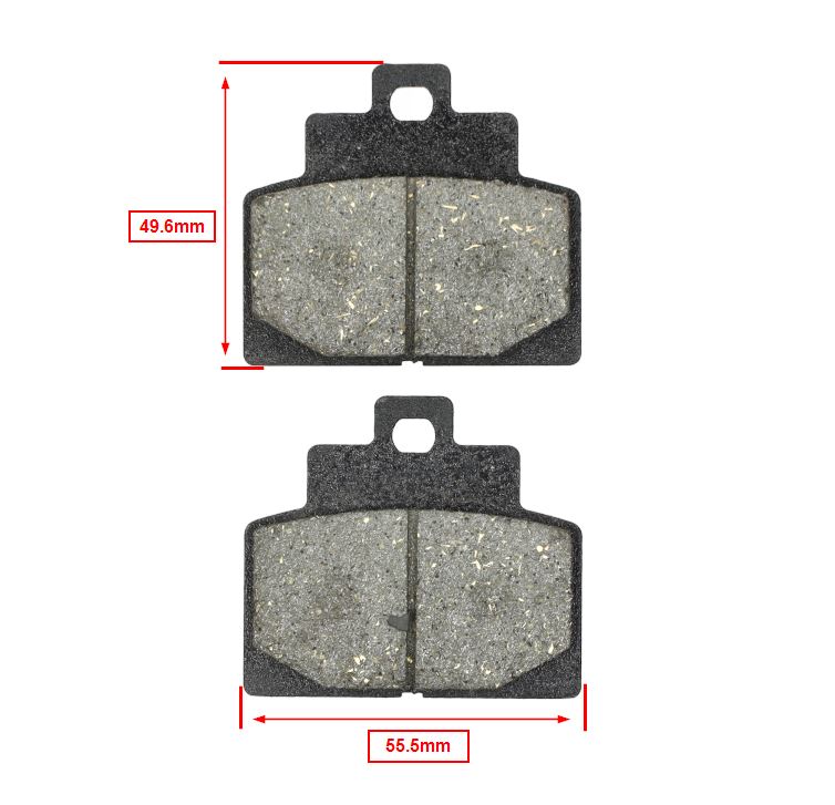 Remblokset Newfren Euro-4/5/5+ Voorzijde Mp3 300>530 Hpe Fd0510 - Afbeelding 5